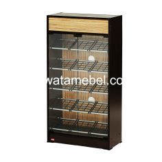 Shoes Cabinet Size 60 - ACTIV Viera LS 600 / Cultas Oak - Zebra Wood